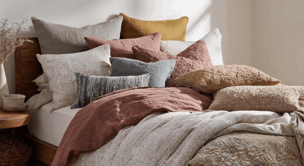 how to choose the right pillow sham for your bed