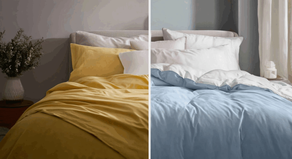 sateen vs percale